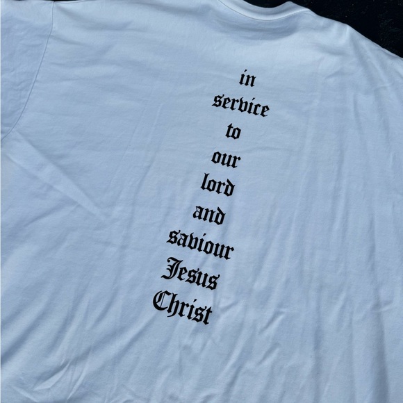 Unreleased F&F Yeezy Kanye West Sunday Service Heavyweight Tee Calabasas Era - Picture 5 of 7